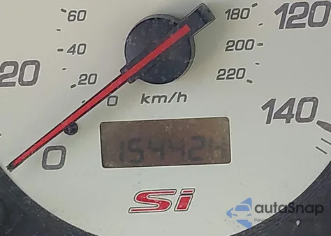 2002 Honda Civic Si из США, поврежденный, VIN SHHEP33572U301975